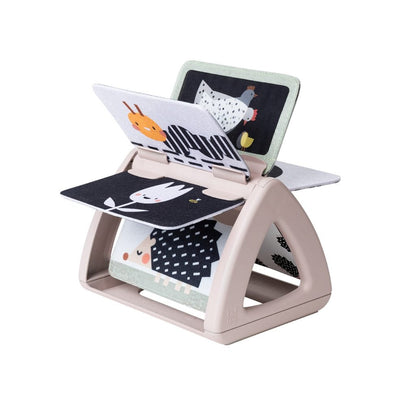 Black & White Spinning Book, contrasting