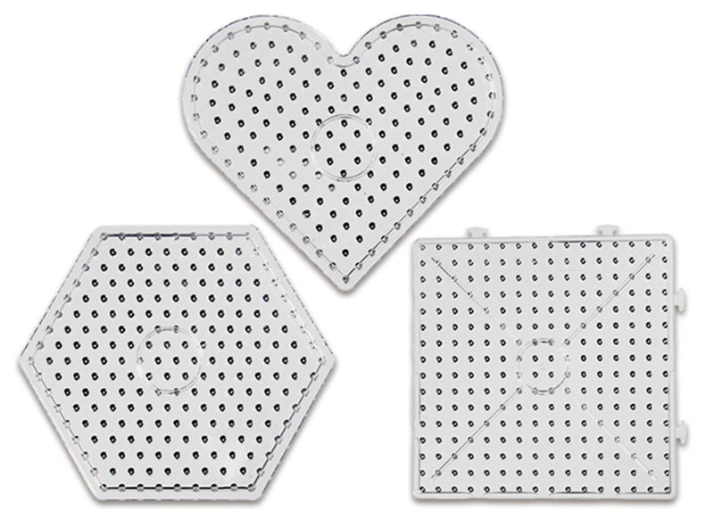 Set of 6 base plates for maxi Hama beads (art. FE3065)