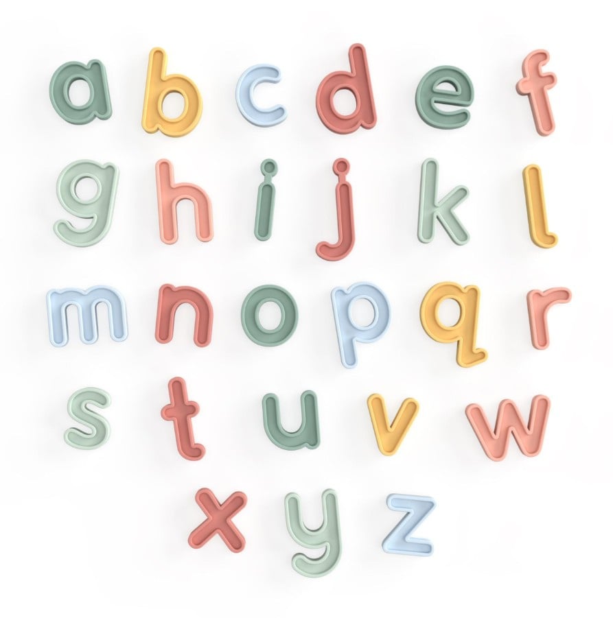 Inspire My Play - Alfabet Kleine Letters, 26-delig, pastel