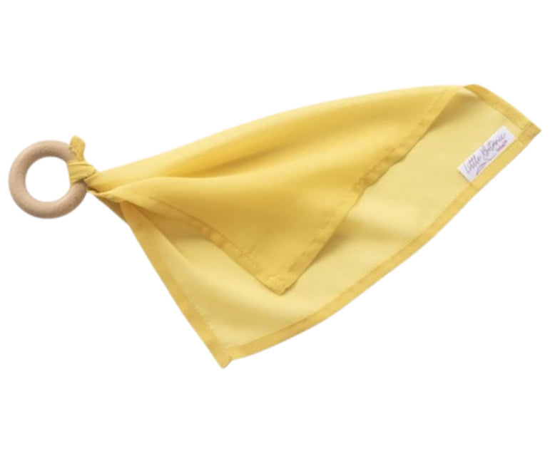 Playcycle speeldoek klein, 30 cm, met houten ring, diverse kleuren