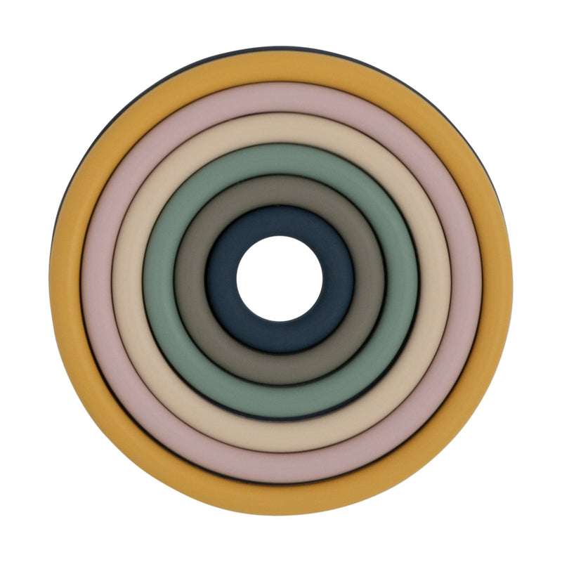 Shape puzzle circles earth silicone