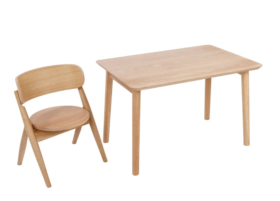 # Montessori wooden chair, seat height 28 cm
