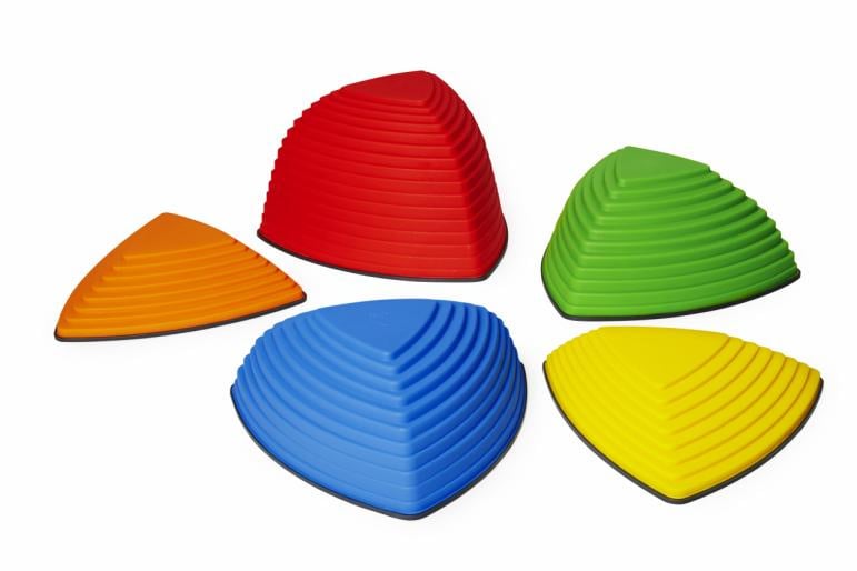 Mountain Tops set of 5 - Vibrant