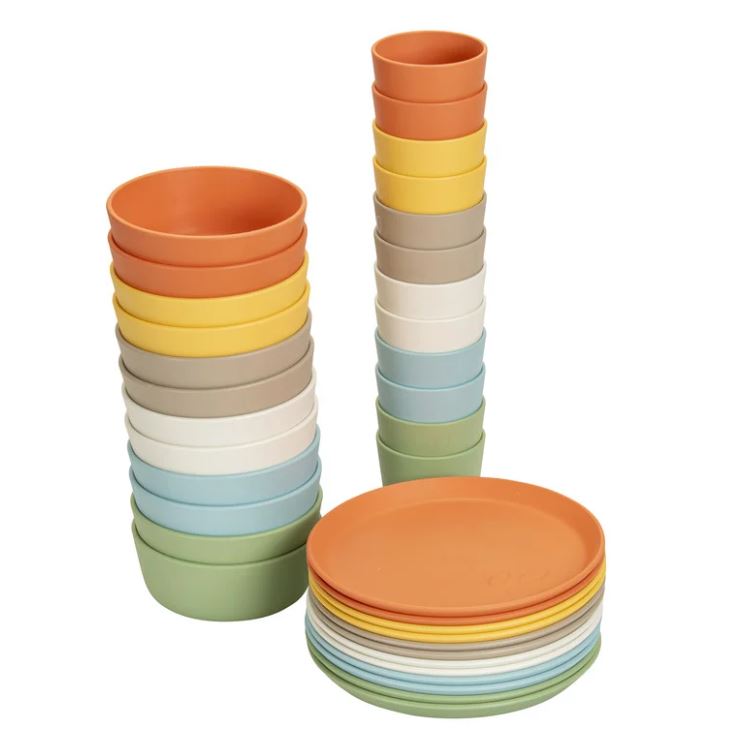 # Bioplastic - Tableware - Set of 36 - Sustainable