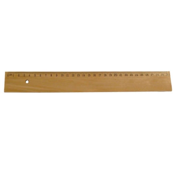 Wooden ruler