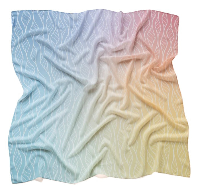 Playcycle play cloth large, 95 cm, Ombre pastel