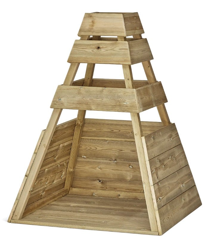 Tipi tent van stevig hout