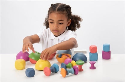 Tickit loose parts rainbow set 84-piece