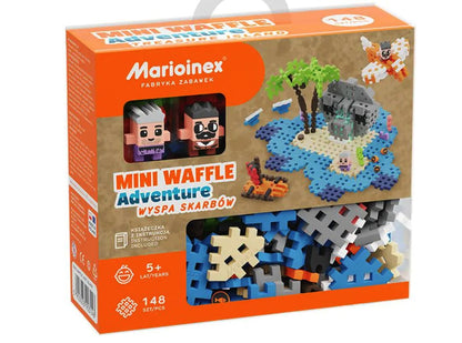 Mini Waffle Treasure Island, 148-delig (plusplus)