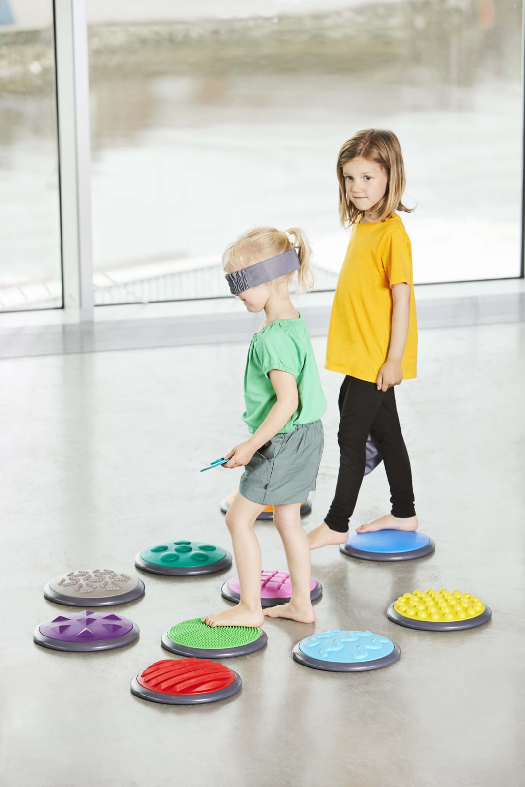 Tactiele voet- & handschijven, set van 10 - Vibrant