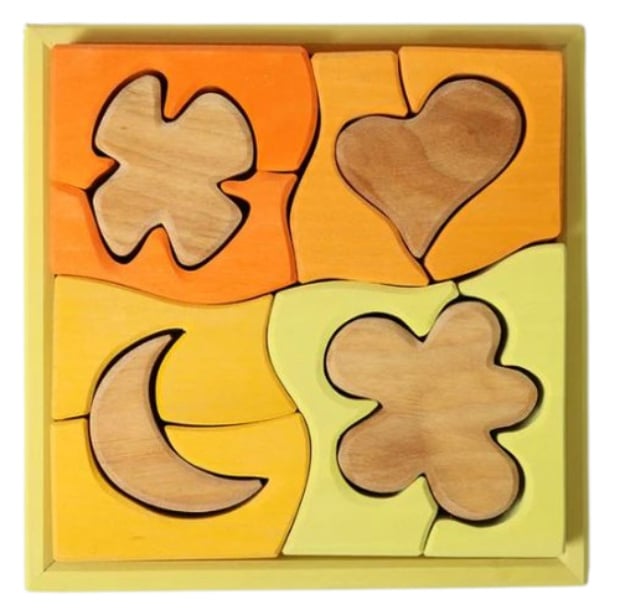 Grimms Zomer-Puzzel-Bouwspel Geeltinten