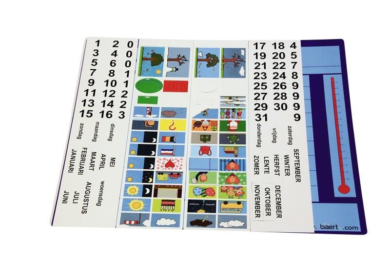 Magnetic calendar