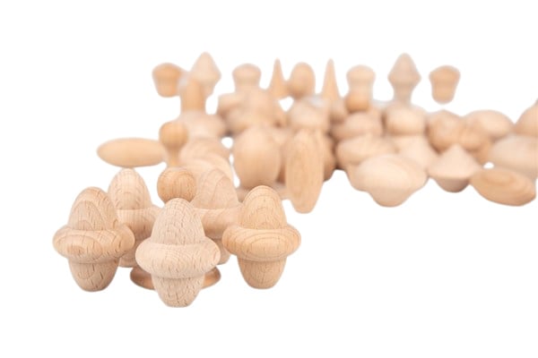 Tickit loose Parts set 120 delig naturel