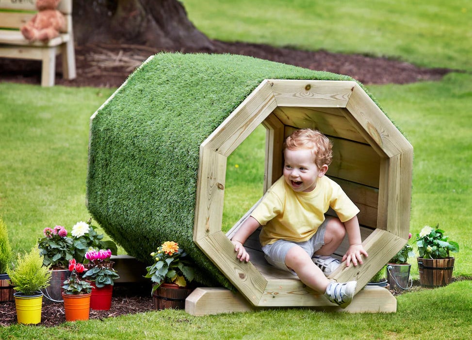 Outdoor Adventure Park Octagonal Adventure Tunnel