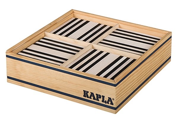 Kapla zwart & wit 100 plankjes