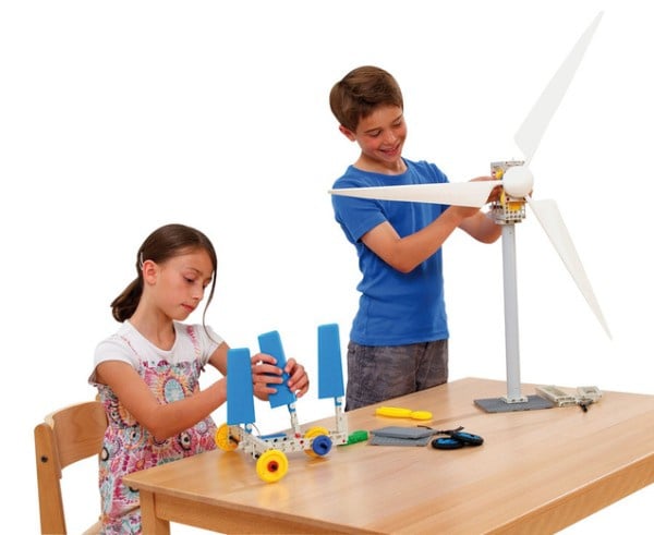 De werking van wind STEAM