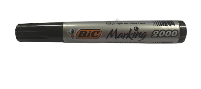 BiC Permanent marker black, red, green or blue per piece