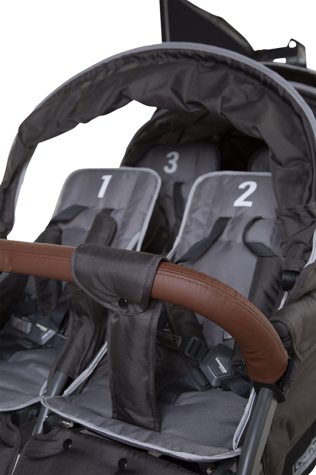 # Six-seater stroller incl. rain cover