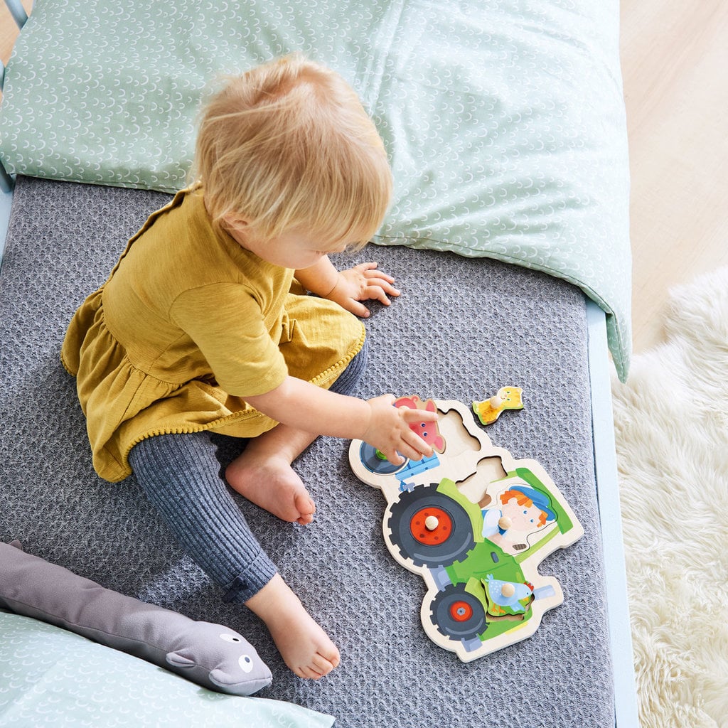 Insteekpuzzel tractor