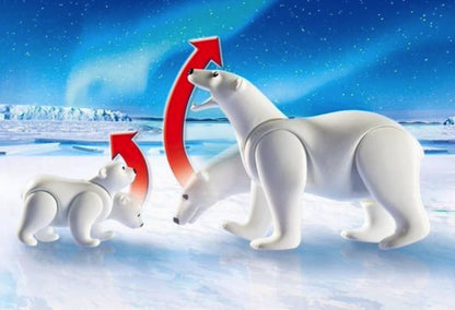 Playmobil Arctic Explorers with Polar Bears, 42 pieces