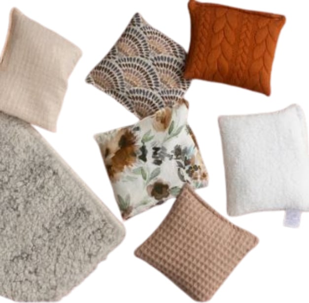 Sensory Beanbags - Terra, 6 pieces