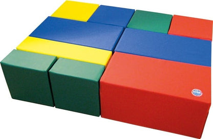 Softplay building block set D 10-piece, multiple colors possible!