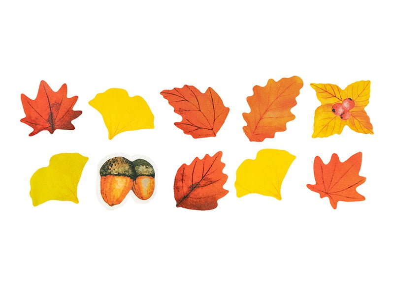 Washi tape, autumn stickers, per roll