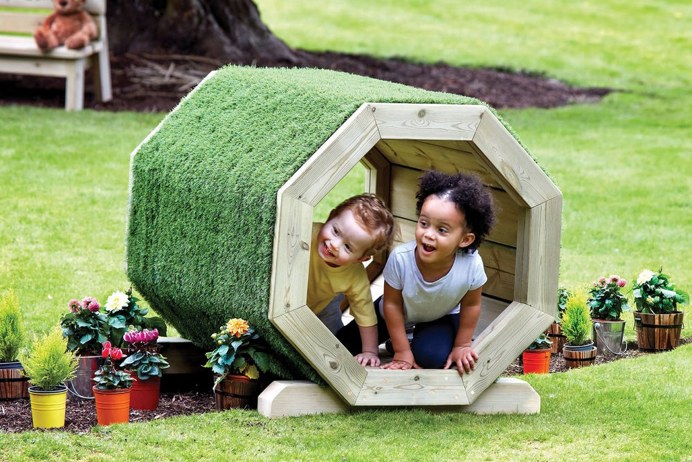 Outdoor Adventure Park Octagonal Adventure Tunnel