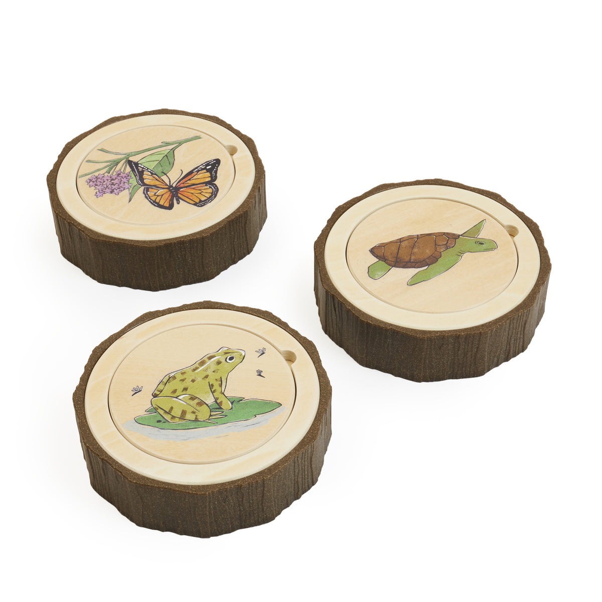 Guidecraft Levenscyclus Puzzels, set van 3