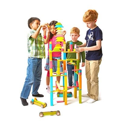 Tegu magnetic block set 130-piece + 60 wheels