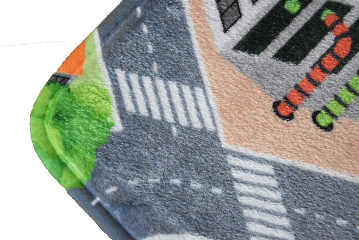 Velvet soft play mat The City
