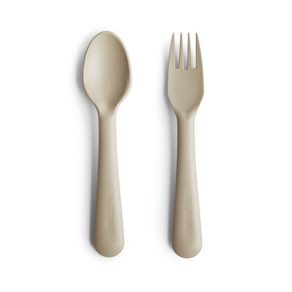Stylish fork and spoon