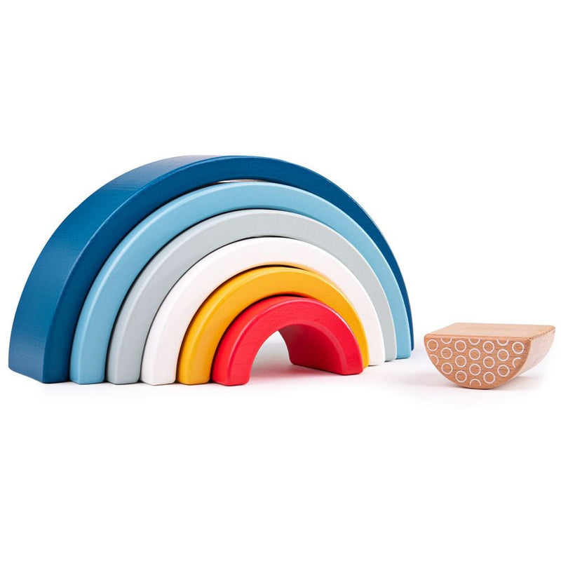 Wooden rainbow