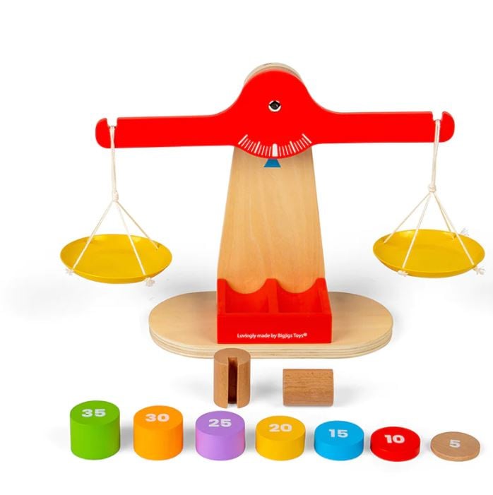 Wooden scale