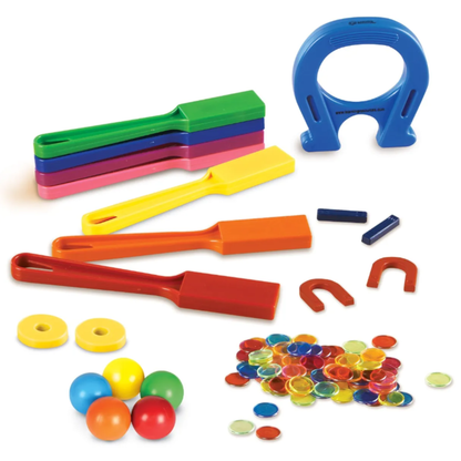 Learning Resources Super Magnet Lab Kit (119-piece)