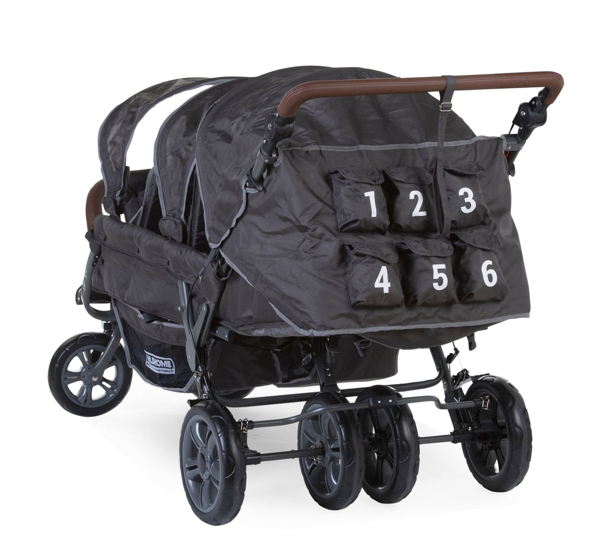 # Six-seater stroller incl. rain cover