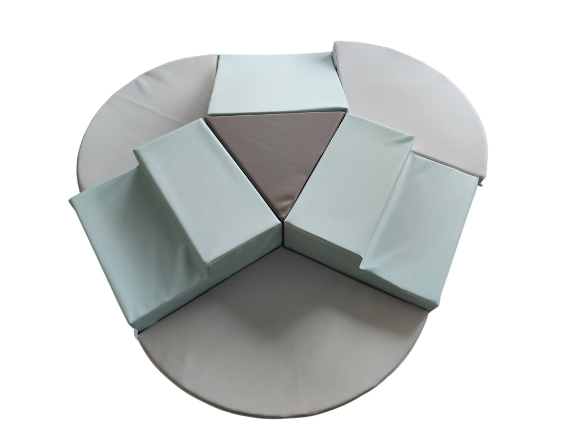 Baby crawling island 7-piece