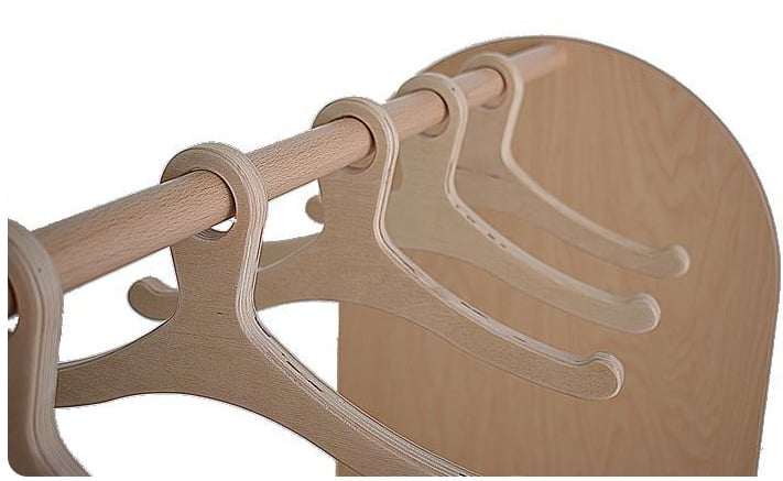 # Dress-up unit with mirror/birch