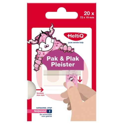 # HeltiQ Peel & Stick Plaster Pink - Bo