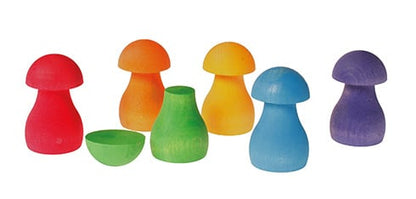 Grimms sorteer paddenstoelen