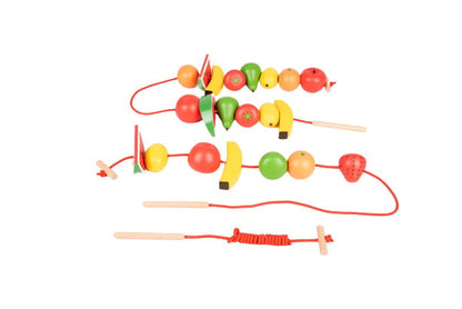 Tickit houten sorteer- en rijgfruit