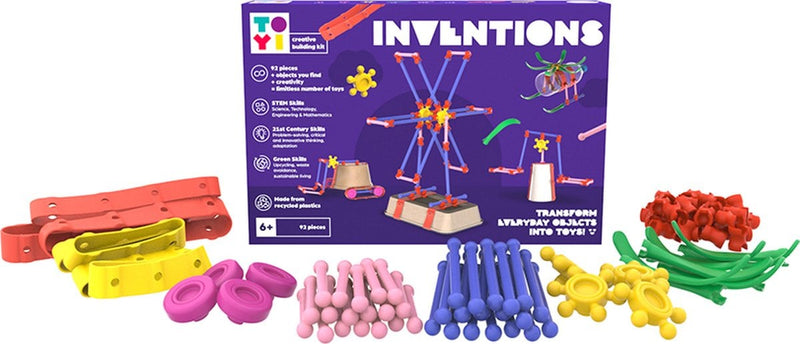 STEAM construction kit inventions 92-piece