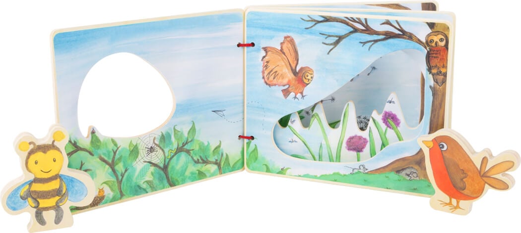 # Interactief prentenboek De lucht in!