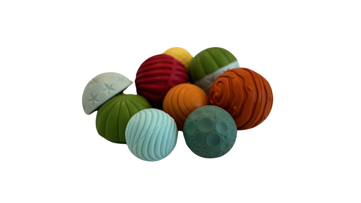 Guidecraft Mix en Match ballen met textuur
