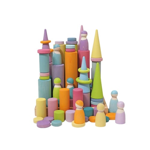 Grimms Constructie rollen pastel