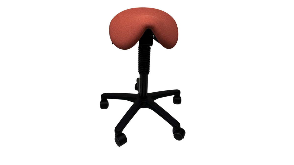 # Saddle Chair Levi upholstered in luxurious artificial leather