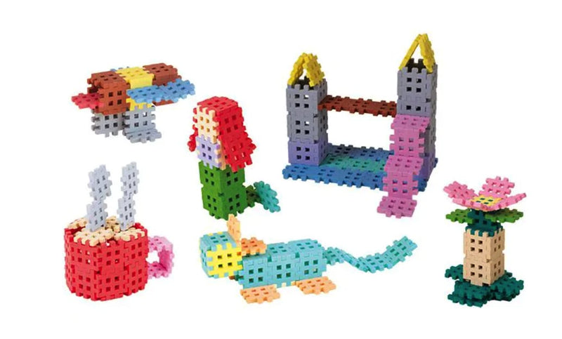 Mini Waffle Pastel, 500-piece (plusplus)