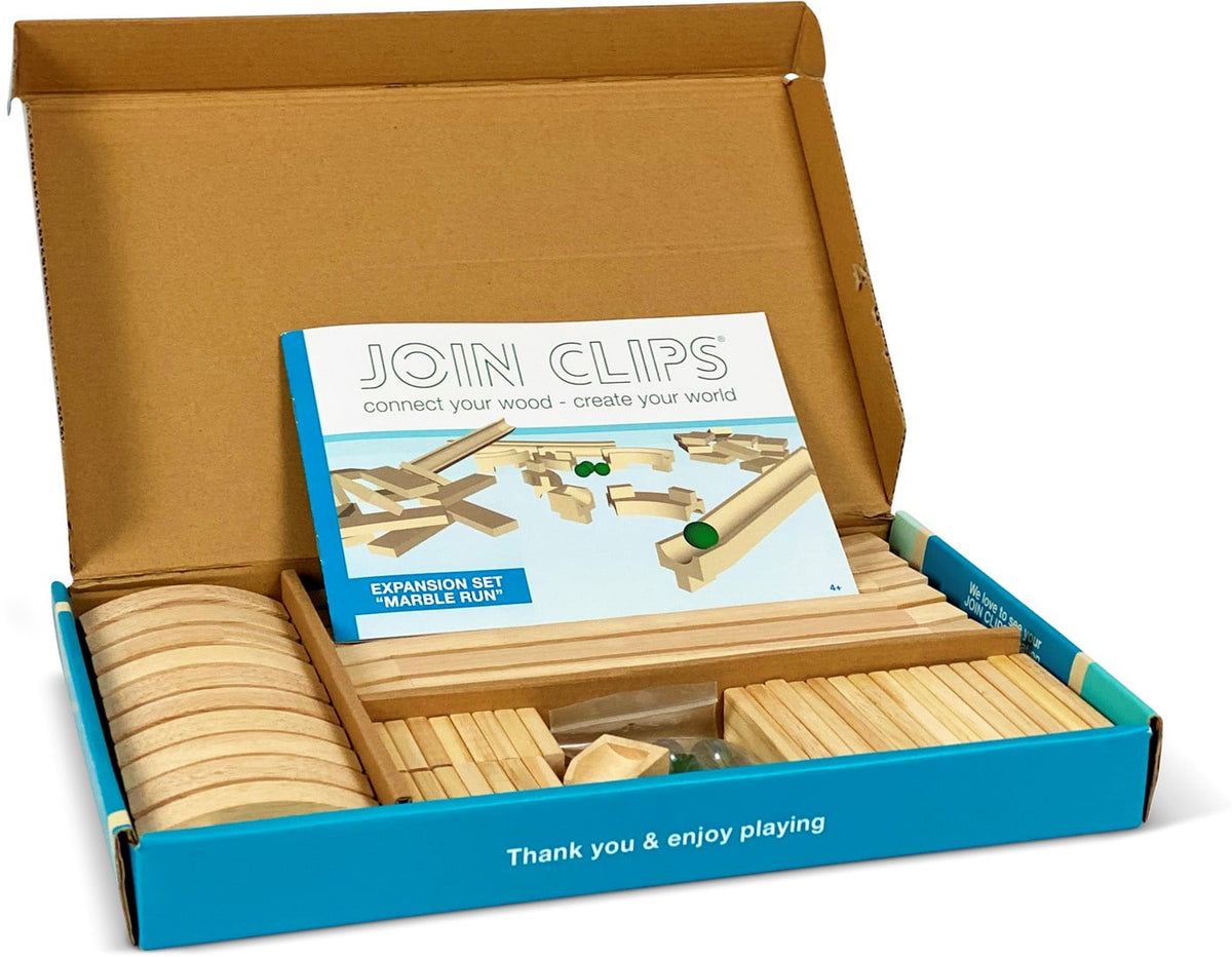 JOIN CLIPS Marble Run Expansion Set