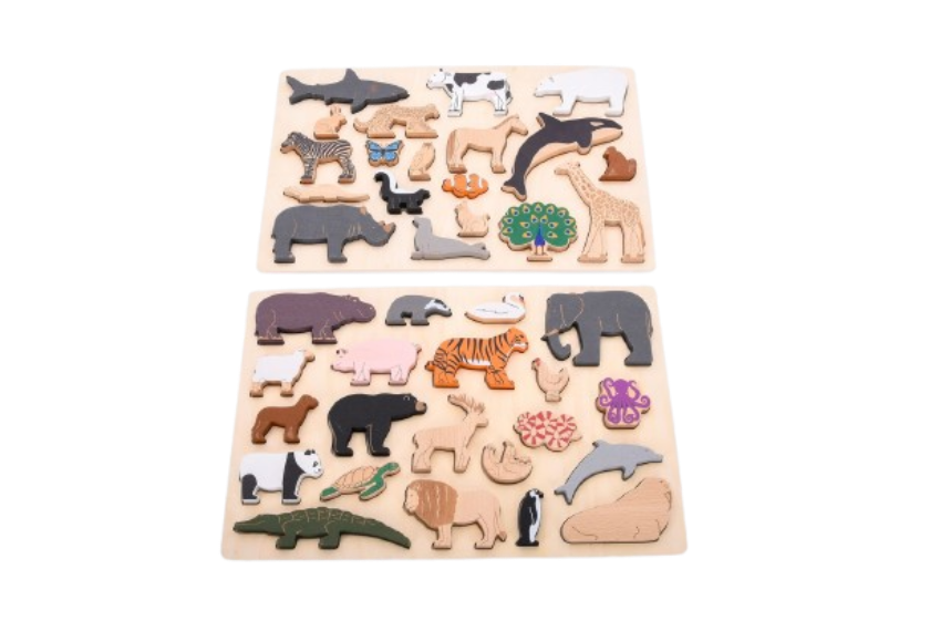 Tickit Puzzel Dierenrijk, 42-delig