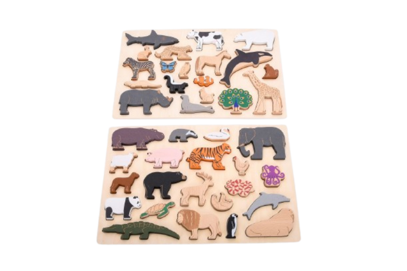 Tickit Puzzel Dierenrijk, 42-delig
